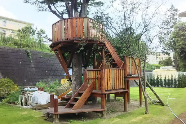 ＜奥多摩本社＞【木製遊具等の施工】～都市に“森”を創る仕事～ 土日祝休み／転勤・出張なし