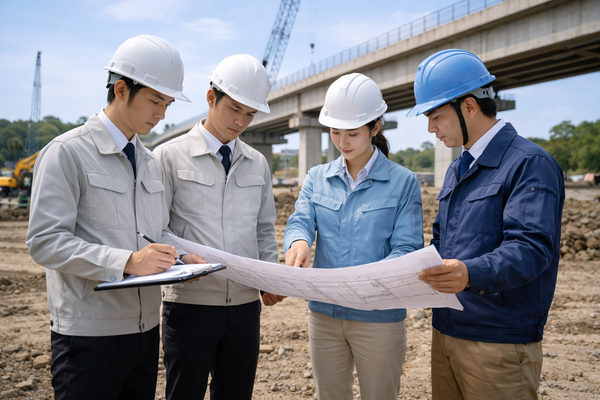 【岐阜県可児市】年休124日＆残業少なめ！公共工事の土木施工管理／上場グループの安定基盤で年収800