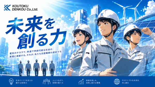 淡路島＜兵庫県洲本市＞【電気設備工事の施工管理】平均年収860万／評価連動賞与／残業月25h／転勤なしの画像