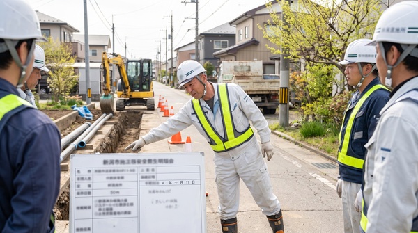 株式会社エステー工事の＜新潟県新潟市＞【水道本管工事・土木工事の配管工】年休110日／転勤なし／学歴不問の画像